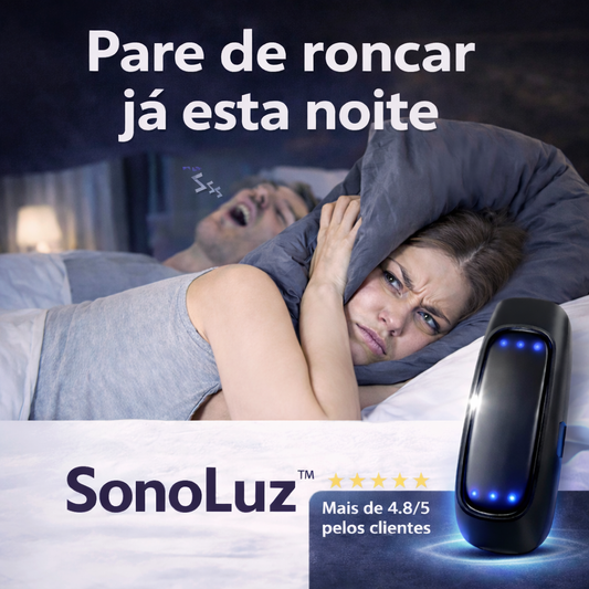 SonoLuz™ – Solução Avançada para Parar o Ronco